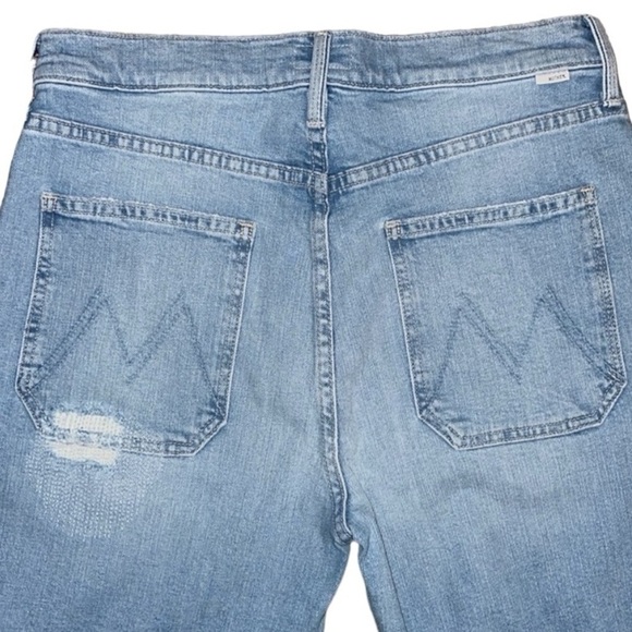 NWT MOTHER The Patch Rambler Ankle Chew jeans in Norway Jose 31 - Picture 13 of 14